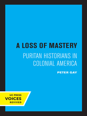 cover image of A Loss of Mastery